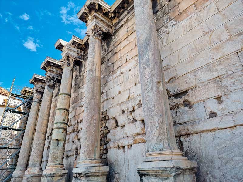 Biblioteca de Adriano, que visitar en Atenas