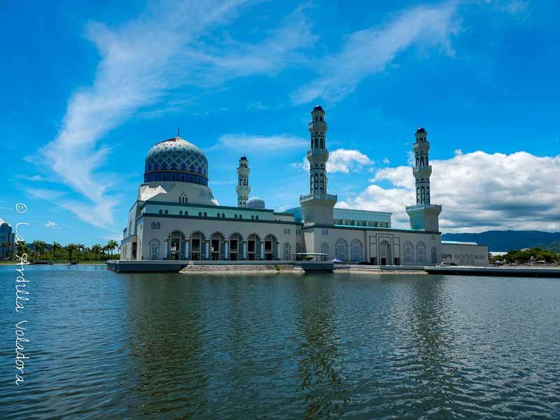 Mezquita flotante, que ver en Kota Kinabalu