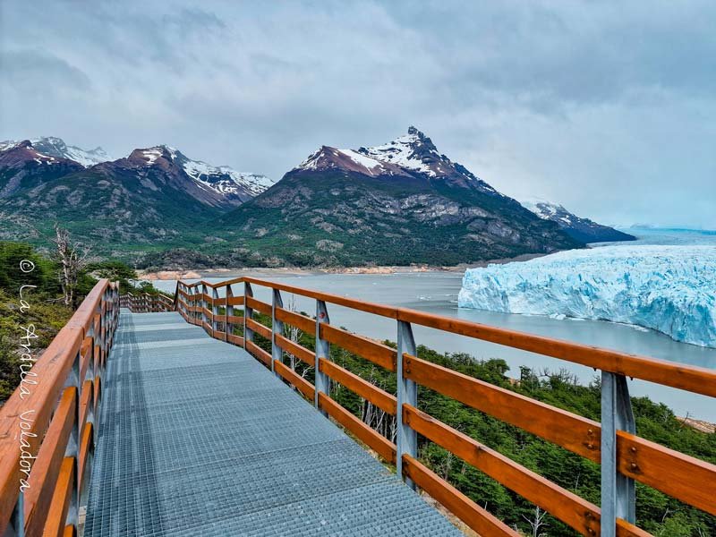 Pasarelas, Visitar el Perito Moreno