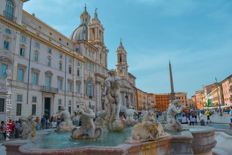 Piazza Navona, imprescindibles en roma