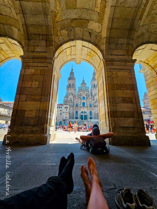 Pies, Organizar el Camino de Santiago