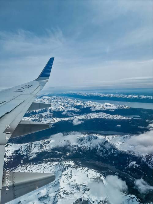 Sobrevolando los Andes, que ver en Ushuaia