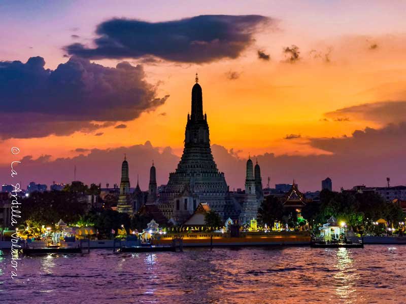 Atardecer en bangkok, que ver en Bangkok