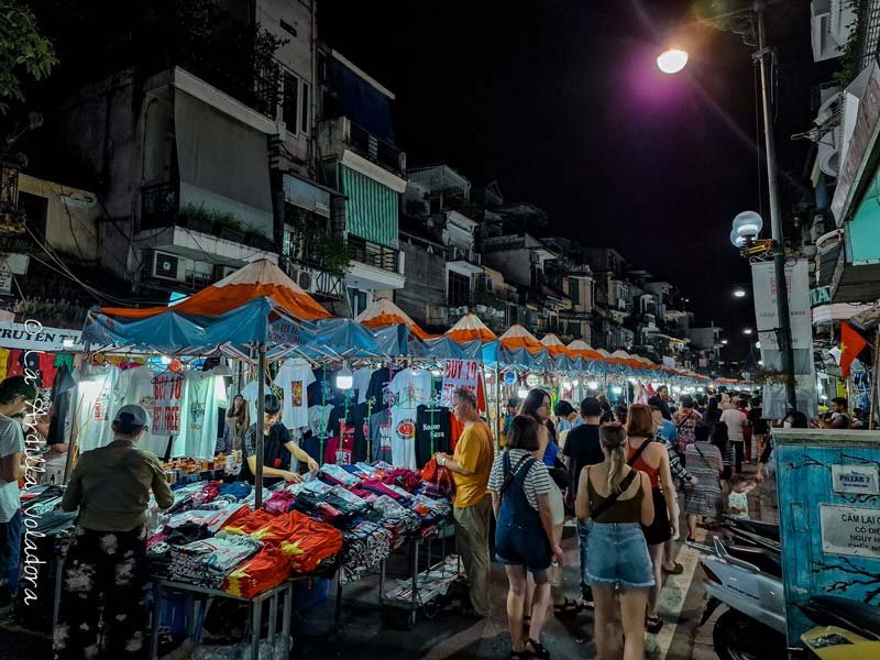 Mercado Don Xuan, que ver en Hanoi