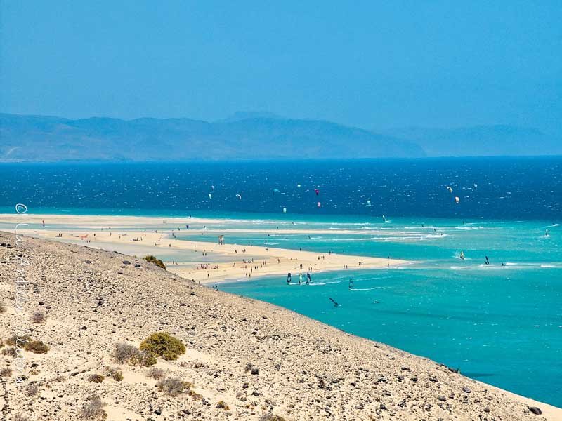 Playa de Sotavento de Jandía, que ver en Fuerteventura