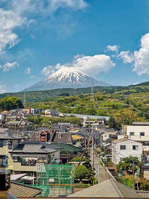 Shinkansen, lugares para ver el monte fuji