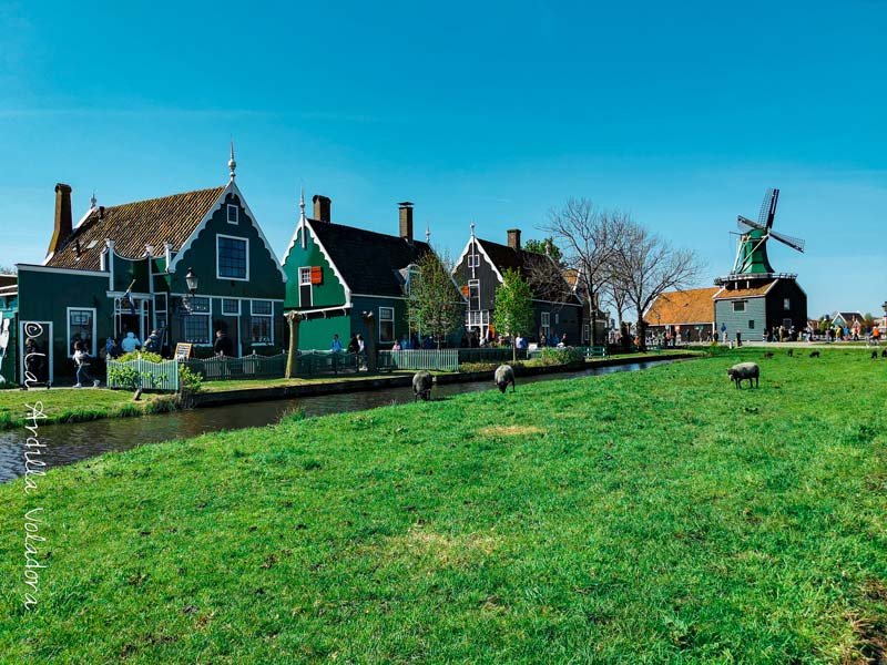 Zaanse Schans, Ruta por Paises Bajos