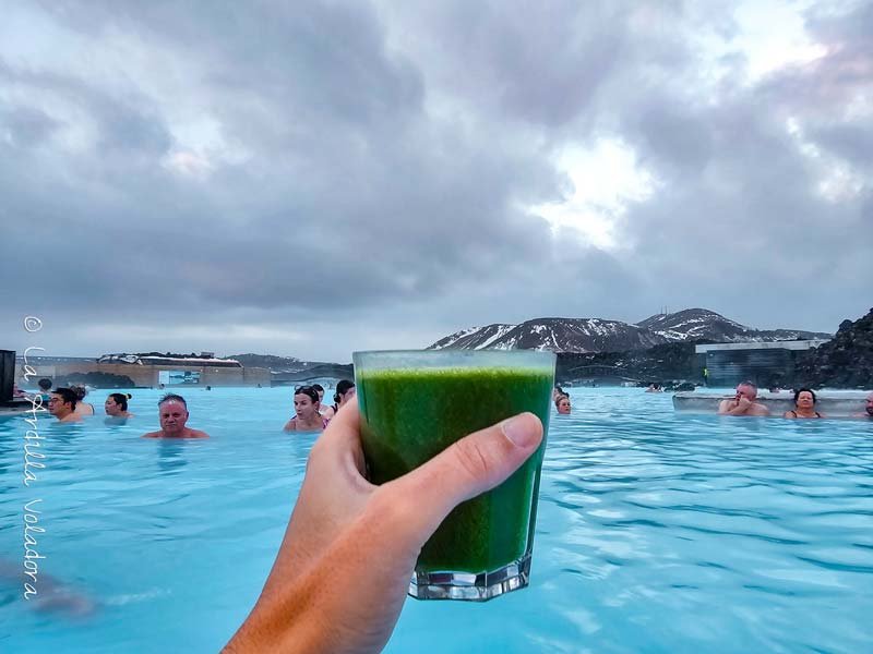 Bebidas en el Blue Lagoon