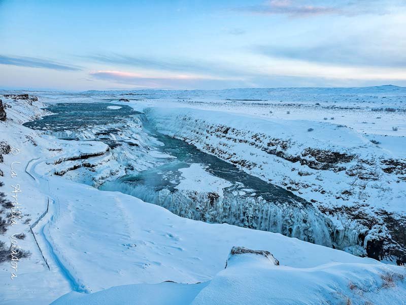 Cascada Gullfoss, que ver en el circulo dorado