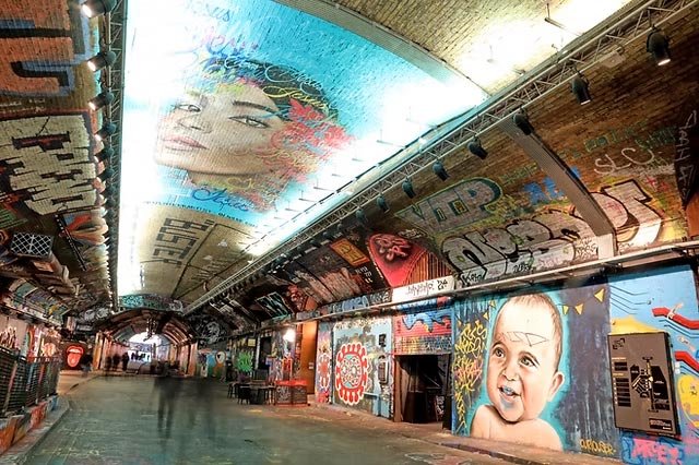 Leake Street Tunnel, que ver en Londres