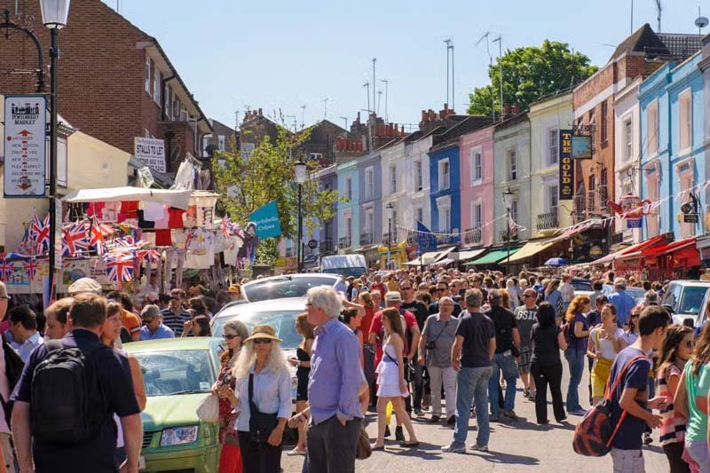 Portobello Market, que ver en Londres