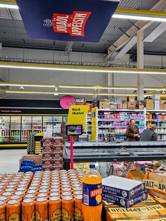 supermercados en islandia