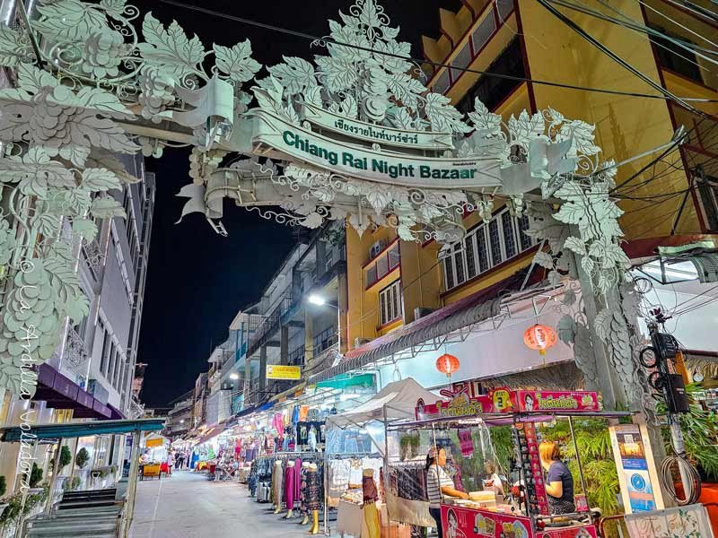 Chiang Rai Night Market Bazaar